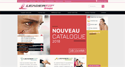 Desktop Screenshot of leaderfit.com