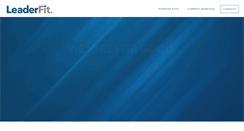 Desktop Screenshot of leaderfit.org